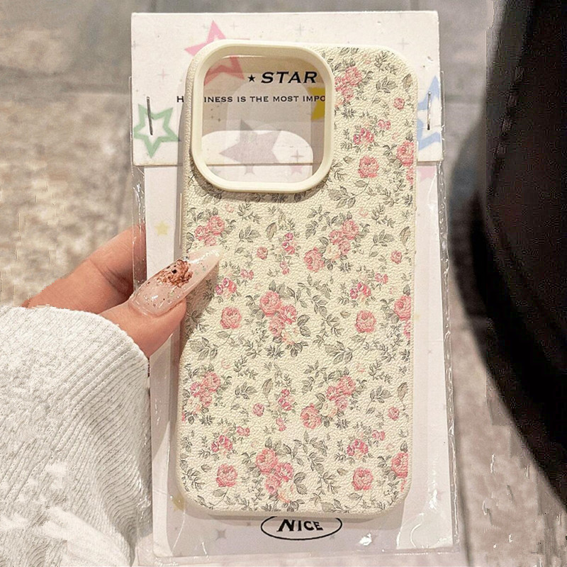 Adorable Girl Floral White Cla - Phone Cases Cool Girl recension och pris