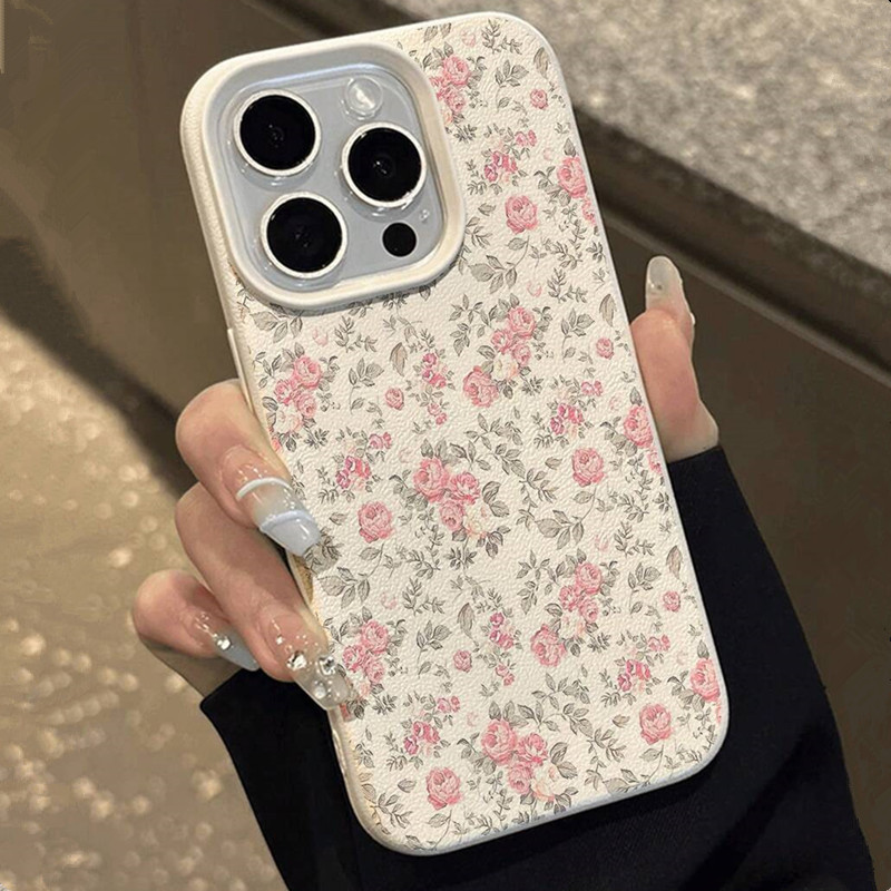 Adorable Girl Floral White Cla - Phone Cases Cool Girl recension och pris