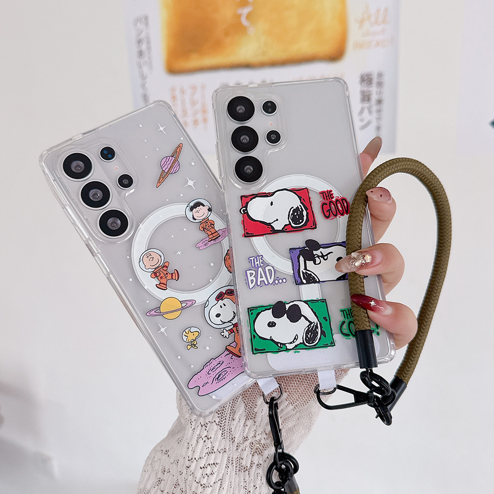 Cute Cartoon Snoopy Charlie Br - Phone Cases Brown recension och pris