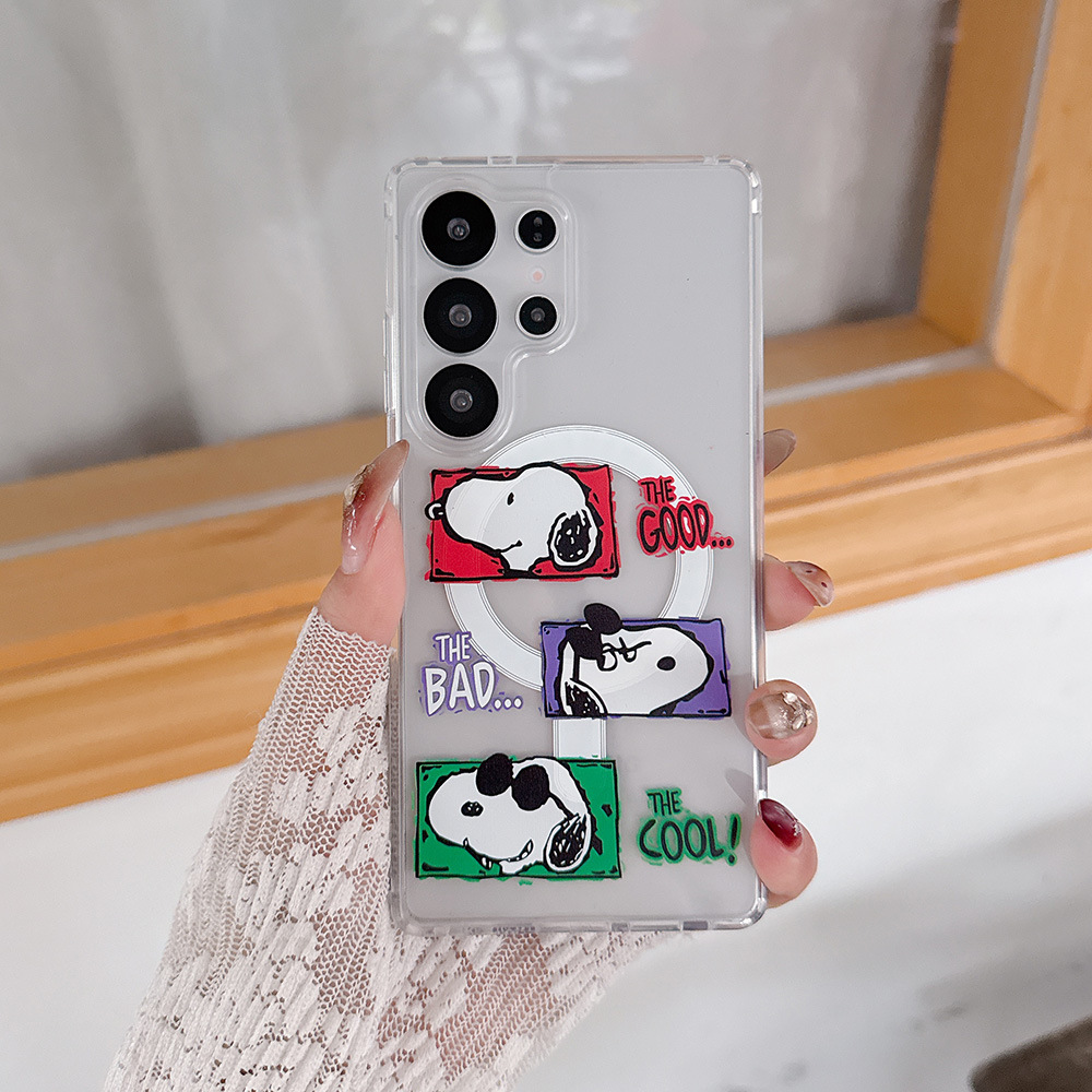 Cute Cartoon Snoopy Charlie Br - Phone Cases Brown recension och pris